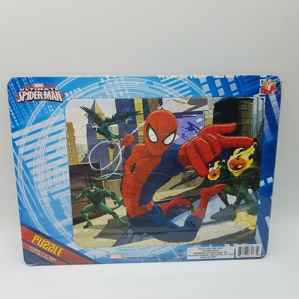 Marvel Ultimate Spider-Man 16 piezas 8,5 x 11,7 pulgadas nuevo Foto 1 de 1