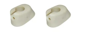 Beetl e Sun Visor Clips Ivory 1965-1967 Models and T2 Bay Camper 68-79 - Picture 1 of 1