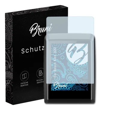 Bruni 2x Folie für Bosch Kiox 300 Schutzfolie Displayschutzfolie - Bild 1 von 4