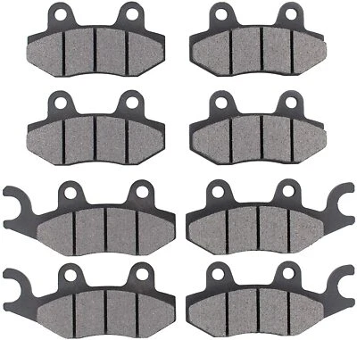 Juego completo de pastillas de freno delanteras y traseras HD para Yamaha Rhino 700 2008-2013  Foto 1 de 3