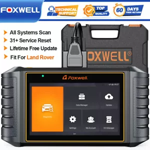 FOXWELL NT710 Car Bidirectional OBD Diagnostic Scanner All System For Land Rover - Foto 1 di 19