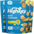 HighKey Sugar Free Cookies Lemon Shortbread - 2.25 Oz Keto Snack (Pack of 3)