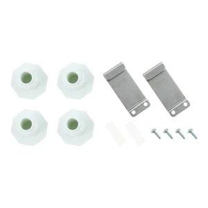 For Maytag Whirl-pool Washer Dryer Kit Washer Feet Plastic Clips Hooked Brackets - Picture 1 of 15