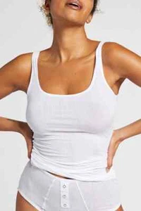 Negative Underwear - Whipped A-Top - White - Medium - Picture 1 of 3