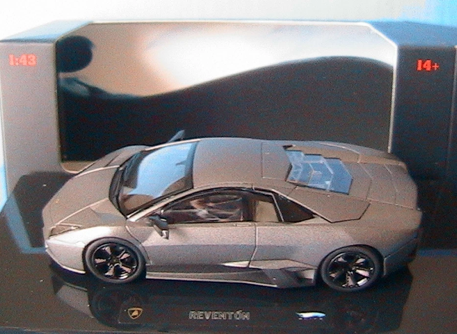 LAMBORGHINI REVENTON ANTRACITE 2008 HOTWHEELS ELITE 1:43 1/43 GRIGIO MATTEL - Immagine 1 di 1