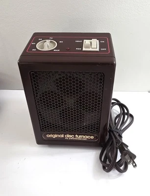 Horno de Disco Original Pelonis Del Rain Modelo 1500-IV Calentador de Espacio Cerámico Foto 1 de 4
