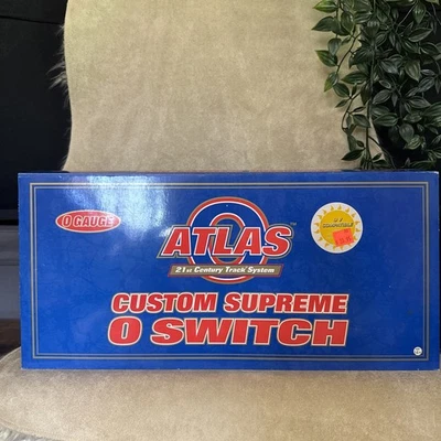 Atlas Custom Supreme O Switch 0–36 Right Hand Remote 6076 In Box Rare - Image 1 of 4