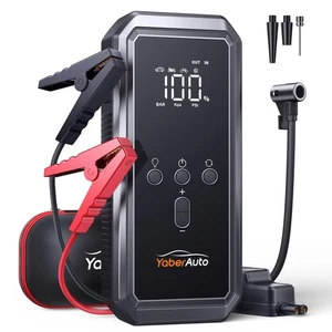 5000A Auto Starthilfe Starthilfe Powerbank mit 150PSI Kompressor 21,800mAh - Bild 1 von 24