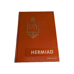 1971 HERMIAD YEARBOOK PLAINFIELD HIGH SCHOOL CONNECTICUT - Picture 1 of 9