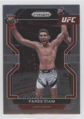 2022 Panini Prizm UFC Fares Ziam #143 Rookie RC - Image 1 of 2
