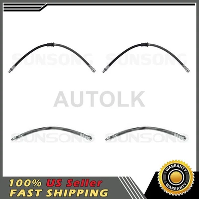 Manguera de línea de freno delantero trasero Sunsong para Mercedes-Benz GLK250_LK 2014 2015 Foto 1 de 4