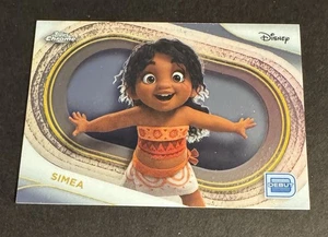 2025 Topps Chrome Disney Simea Debut Base #11 Moana - Picture 1 of 2