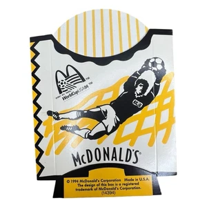 RARE McDonalds Fry Box 1994 USA World Cup Soccer Vintage Carton - Picture 1 of 2