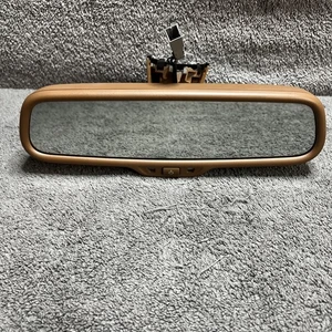 Oem Audi A6 C6 Amaretto Brown Interior Rear View Mirror Compass 8R0857511A 8Y4 - Picture 1 of 6