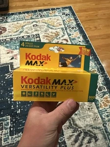 Kodak Max Versatility Plus 35mm 800 Film - 4 Rolls (24 EXP) Expired 05/2003 NOS - Picture 1 of 9