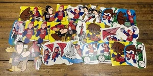(41) VINTAGE 1970S BUD MAN STICKERS BUDWEISER BEER NOS - Picture 1 of 6