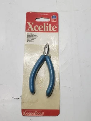 Xcelite 84CGV Electronic Cushion Grip Full-Flush Cutting Plier 4” CooperTools - Image 1 of 4