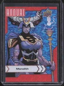 Monolith #60 [Blue Sparkle] 2022-23 Upper deck Marvel Annual - Picture 1 of 2
