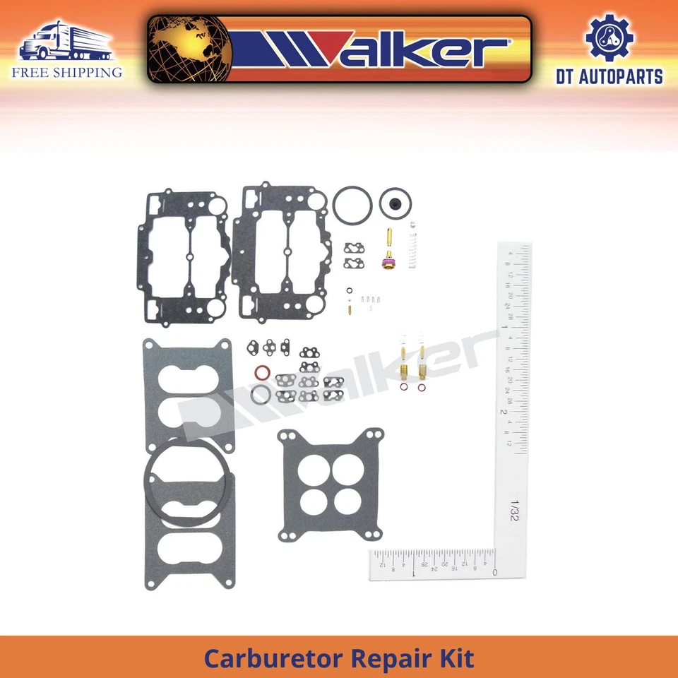 Kit de reparación de carburador Walker Plymouth Fury III 1965 5,2 L GAS Foto 1 de 1