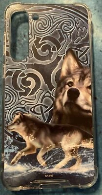 Funda de teléfono Skinit para S23 Plus Wolf/Celtic nueva en caja Foto 1 de 4