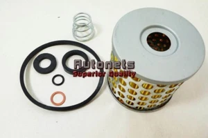 Kit de servicio de gran capacidad de filtro de combustible de aluminio de un solo puerto solo Hot Rod - Imagen 1 de 2