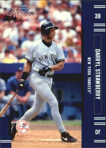 2005 (YANKEES) Playoff Prestige #191 Darryl Strawberry