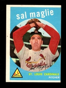 1959 TOPPS #309 SAL MAGLIE CARDINALS EX OC 2A - Picture 1 of 2