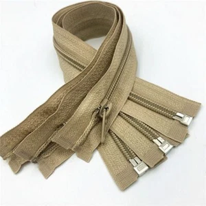 5Pcs Nylon Coil Zippers #5 Open End Zipper Garment Bags Closure Sewing Materials - Picture 1 of 33