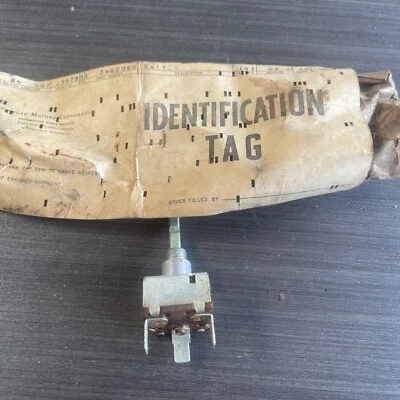 1965 AMC RAMBLER 经典 AMBASSADOR MARLIN HEATER BLOWER 风扇开关 NOS — 第 1/4 张图片