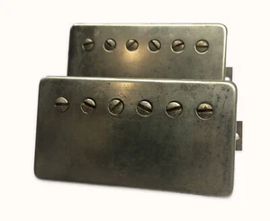 Juego PAF Humbucker níquel envejecido - tono Tyson - Imagen 1 de 1