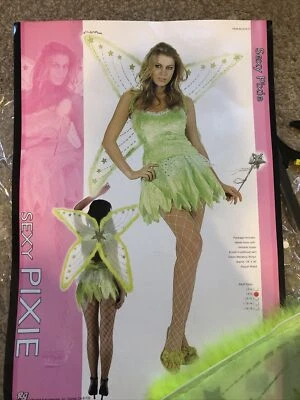 Sexy Halloween Starline Adult Lilac Fairy Pixie Costume Wings - Image 1 of 4