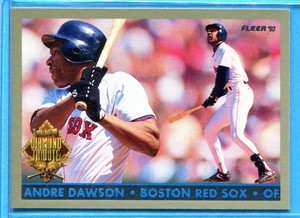 ANDRE DAWSON ~ 1993 Fleer Final Edition Baseball Diamond Tribute #3 