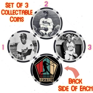 SATCHEL PAIGE - LEGENDARY BASEBALL PLAYER - COLLECTABLE COIN SET - Picture 1 of 2