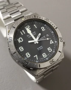 Dugena Nautica T-200 Quartz Taucheruhr Herrenarmbanduhr 80er Vintage ohne OVP - Bild 1 von 23