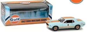 Ford Mustang gt cupé 1/18 (IB) raro Greenlight Gulf 1967 #8 - Imagen 1 de 1
