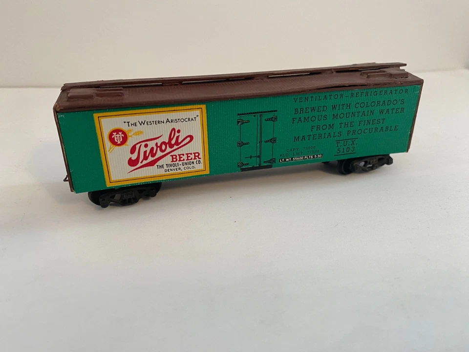 Silver Streak Tivoli Beer Reefer Kit Conversion - One Set of Printed Sides NOS - Image 1 of 1