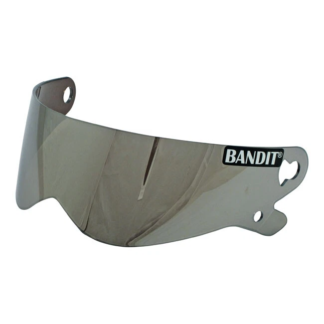 BANDIT HELMET VISOR - XXR HELMET VISOR - SILVER MIRRORED **BRAND NEW** - Image 1 of 1