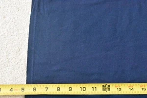 18" Long, Solid Navy-Blue Flannel, V568 - Picture 1 of 4