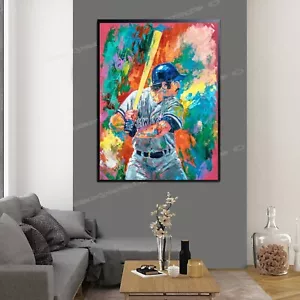 Verkauf Thurman Munson Gemälde 36" Höhe x 24" Breite, war 2.495 $ jetzt 795 $ - Bild 1 von 17