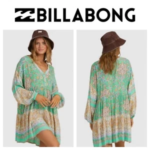NUEVO CON ETIQUETAS VESTIDO ECOLÓGICO BILLABONG LA MER (PEQUEÑO/8) PRECIO DE VENTA SUGERIDO POR EL FABRICANTE $119.99 - Imagen 1 de 5