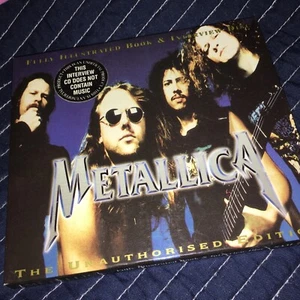 Metallica - Fully Illustrated Book & Interview Disc - Picture 1 of 7