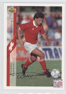 1994 Upper Deck World Cup English/German Stephane Chapuisat #102