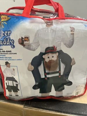 Disfraz de hombro para adulto: Beer Buddy Foto 1 de 3