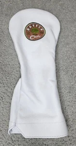 WINSTON COLLECTION Leather Driver Head Cover Battle At The Oaks CLUB White - Picture 1 of 4