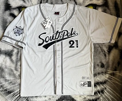 Rare Vintage Y2K South Pole MLB Style Baseball Jersey Sz Xl NWT - Image 1 of 4