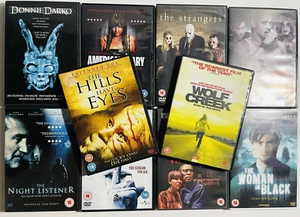 10x Horror Movies DVD Bundle - American Mary, The Intruder, Wolf Creek, Hills H. - Picture 1 of 21