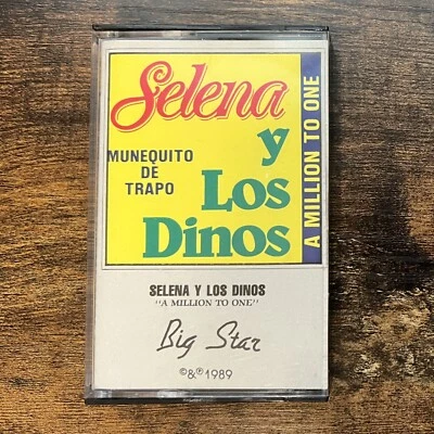 Selena Y Los Dinos - Munequito de Trapo, A Million To One Cassette 1989 Foto 1 de 4