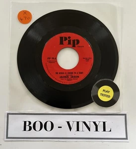 Jackie Jason - The World Is Coming To A Start 7” Northern Soul / Funk Vinyl EX - Picture 1 of 5