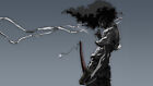 Tapis de jeu anime samouraï afro samouraï bureau 3777