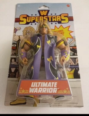 THE ULTIMATE WARRIOR WWE SUPERSTAR ACTION FIGURE EXCLUSIVE SEALED   - Image 1 of 2